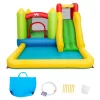 Costway OP3801 Inflatable Bounce House Water Slide Jump Bouncer with Climbing Wall and Splash Pool Costway OP3801 Inflatable Bounce House Water Slide Jump Bouncer with Climbing Wall and Splash Pool