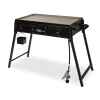 Country Smokers CSGDL0590 The Highland 4-Burner Portable Griddle, Large, Black