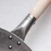 Craft Wok Traditional Hand Hammered Carbon Steel Pow Wok with Wooden and Steel Helper Handle (14 Inch, Round Bottom) / 731W88 Craft Wok Traditional Hand Hammered Carbon Steel Pow Wok with Wooden and Steel Helper Handle (14 Inch, Round Bottom) / 731W88