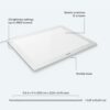 Cricut BrightPad | Plug-In Illuminating Workspace | DIY Tracing, Weeding, Paper Piecing & More | Adjustable Brightness