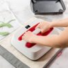 Cricut EasyPress 2 Heat Press Machine (12 in x 10 in), Ideal for T-Shirts, Tote Bags, Pillows, Aprons & More, Precise Temperature Control, Features Insulated Safety Base & Auto-Off, Raspberry