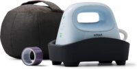 Cricut Hat Press Smart Heat Press Machine for Hats with Built-in Bluetooth, Connects to Cricut Heat App, Curved, Ceramic-Coated Heat Plate, Easy Temperature Control with Safety Base & Auto-Off Feature