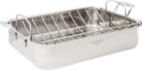 Cuisinart 7117-16UR Chef's Classic 16-Inch Rectangular Roaster with Rack, Stainless Steel