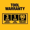 DEWALT DCPW550P1 20V MAX 550 PSI 1.0 GPM Cold Water Cordless Electric Power Cleaner with 4 Nozzles, (1) 5.0 Ah Battery and Charger