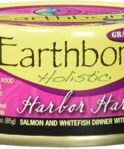 Earthborn Holistic Harbor Harvest Grain Free Canned Cat Food 3-oz case of 24