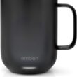 Ember Temperature Control Smart Mug, 10 oz, 1-hr Battery Life, Black - App Controlled Heated Coffee Mug