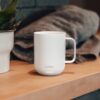 Ember Temperature Control Smart Mug 2, 14 oz, White, App Controlled Heated Coffee Mug for Home or Office