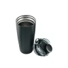 FlasKap VOLST 22 Insulated Tumbler with Standard Lid Double-Wall Vacuum Insulated - Leak-Proof, Cup Holder Friendly, Fits MADIC 6 (22 oz, Black)11