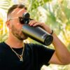 FlasKap VOLST 30 Insulated Tumbler with Standard Lid | Double-Wall Vacuum Insulated - Leak-Proof, Cup Holder Friendly, Fits MADIC 9 (30 oz, Bright White)