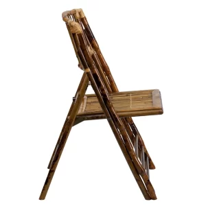 Flash Furniture Bamboo Folding Chairs Set of 2 (2-X-62111-BAM-GG)