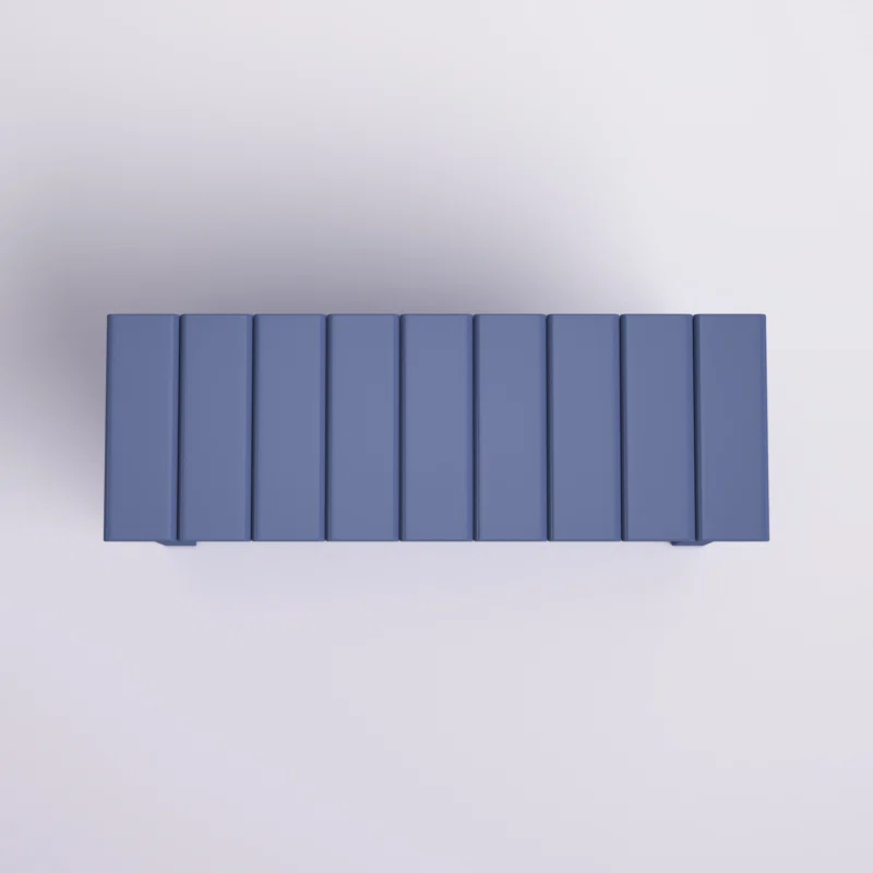 Fleshman Shoe Storage Bench Blue,,., Fleshman Shoe Storage Bench Blue