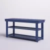 Fleshman Shoe Storage Bench Cobalt Blue Fleshman Shoe Storage Bench Cobalt Blue