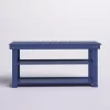 Fleshman Shoe Storage Bench Cobalt Blue Fleshman Shoe Storage Bench Cobalt Blue