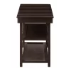 Fleshman Shoe Storage Bench Espresso Fleshman Shoe Storage Bench Espresso