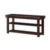 Fleshman Shoe Storage Bench Espresso Fleshman Shoe Storage Bench Espresso