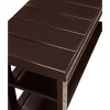 Fleshman Shoe Storage Bench Espresso Fleshman Shoe Storage Bench Espresso
