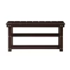 Fleshman Shoe Storage Bench Espresso Fleshman Shoe Storage Bench Espresso