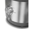 GE G8P0AASSPSS Food Processor 12 Cup | Complete With 3 Feeding Tubes, Stainless Steel Mixing Blade & Shredding Disc | 3 Speed | Great for Shredded Cheese, Chicken & More | Kitchen Essentials | 550 Watts GE G8P0AASSPSS Food Processor 12 Cup