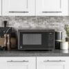 GE JES1095BMTS 0.9 cu. ft. Smart Countertop Microwave in Black Stainless Steel GE JES1095BMTS 0.9 cu. ft. Smart Countertop Microwave in Black Stainless Steel