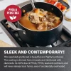 GRANITESTONE 2228 10-Piece Aluminum Ultra-Durable Non-Stick Diamond Infused Cookware Set with Glass Lids