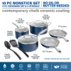 GRANITESTONE 8311 10-Piece Aluminum Ceramic Coating Nonstick Cookware Set