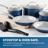 GRANITESTONE 8311 10-Piece Aluminum Ceramic Coating Nonstick Cookware Set