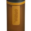 GRAYL GeoPress 24 oz Water Purifier Bottle - Filter for Hiking, Camping, Survival, Travel (Coyote Amber)