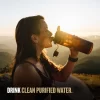 GRAYL GeoPress 24 oz Water Purifier Bottle - Filter for Hiking, Camping, Survival, Travel (Coyote Amber)