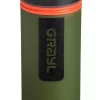 GRAYL GeoPress 24 oz Water Purifier Bottle - Filter for Hiking, Camping, Survival, Travel (Oasis Green)