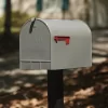 Gibraltar Mailboxes ST200000 Stanley Gray, Extra Large, Steel, Post Mount Mailbox