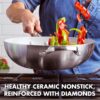 GreenPan Venice Pro Tri-Ply Stainless Steel Healthy Ceramic Nonstick 12