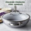 GreenPan Venice Pro Tri-Ply Stainless Steel Healthy Ceramic Nonstick 12