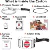 HAWKINS Classic CL20 2-Liter New Improved Aluminum Pressure Cooker, Small, Silver