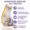Halo Indoor Grain Free Holistic Healthy Weight Chicken & Chicken Liver Recipe Dry Cat Food 10-lb