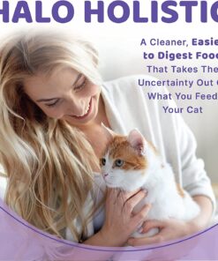 Halo Indoor Grain Free Holistic Healthy Weight Chicken & Chicken Liver Recipe Dry Cat Food 6 Pound (Pack of 1)