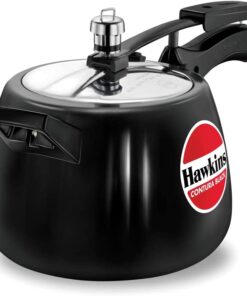 Hawkins CB40 Hard Anodised Pressure Cooker, 4-Liter, Contura Black