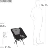 Helinox One Camp Chair, Black/Blue