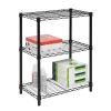 Honey Can Do 3-Tier Black Shelving Unit Honey Can Do 3-Tier Black Shelving Unit