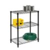 Honey Can Do 3-Tier Black Shelving Unit Honey Can Do 3-Tier Black Shelving Unit