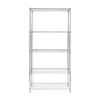 Honey Can Do 5-Tier Chrome Storage Shelves, 200 lbs. Capacity
