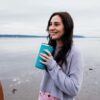 Hydro Flask 28oz All Around Tumbler - Stainless Steel Reusable Insulated Travel Drinking Cup Water Bottle with Lid (Indigo)
