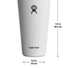 Hydro Flask 28oz All Around Tumbler - Stainless Steel Reusable Insulated Travel Drinking Cup Water Bottle with Lid (Laguna)