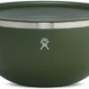 Hydro Flask 3 Qt Outdoor Kitchen Bowl - Stainless Steel Dinnerware Reusable Camping Gear Mess Kit - Dishwasher Safe (Olive)