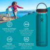 Hydro Flask 32oz Lightweight Wide Mouth Trail Series Bottle (Obsidian)