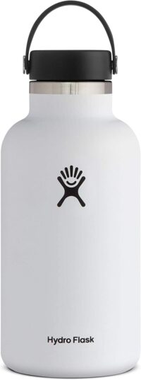 Hydro Flask 64oz Wide Mouth Bottle, White