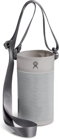 Hydro Flask Accessory Tag Along Bottle Sling - Reusable Water Bottle Carrier Holder Strap Purse Bag for Hydro Flask - Adjustable, BPA-Free, Non-Toxic (Birch)