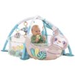 Infantino 4-in-1 Sloth Jumbo Baby Activity Gym & Ball Pit - Combination Baby Activity Gym and Ball Pit for Sensory Exploration and Motor Skill Development, for Newborns, Babies and Toddlers