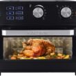 KALORIK AFO 46110 BK 22 Qt. Black Digital Air Fryer Toaster Oven