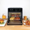 KALORIK AFO 47804 BK MAXX 16 qt. Black Touchscreen Air Fryer Oven