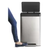 KOHLER 20940-ST 13 Gal. Stainless Steel Step Trash Can
